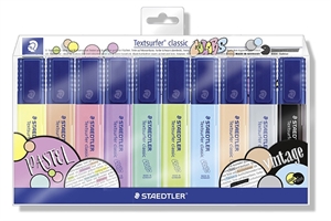 Staedtler Highlighter Textsurfer pastel/vintage set (10)